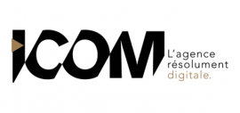 Logo I-com, agence de communication digitale